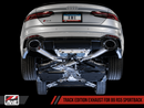 AWE Track Edition Exhaust for Audi B9 RS 5 Sportback - Non-Resonated - Diamond Black RS-style Tips-8