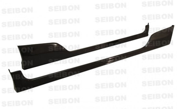 Seibon 02-04 Honda Civic SI TR Style Carbon Fiber Side Skirts