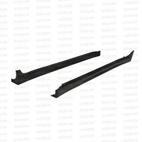 Seibon 08-10 Mitsubishi Evo X VR-style Carbon Fiber Side Skirts - 0