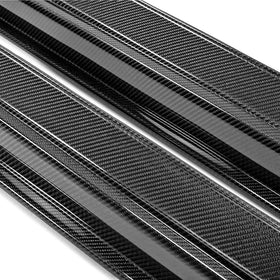 Seibon 12-13 Nissan GTR R35 SS-Style Carbon Fiber Side Skirts (Pair) - 0