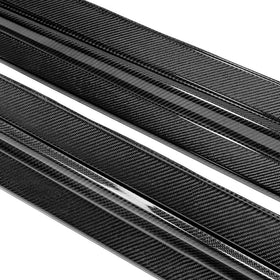 Seibon 11-13 Nissan GTR R35 VS-Style Carbon Fiber Side Skirts (Pair) - 0