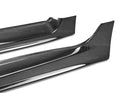 Seibon 15+ Subaru WRX/STI OEM Style Carbon Fiber Side Skirts (Pair)-2