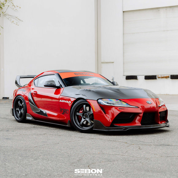 MB-Style Carbon Fiber Side Skirts For 2020-2023 Toyota Supra