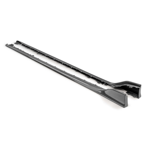 MB-Style Carbon Fiber Side Skirts For 2023-2024 Honda Civic Type R