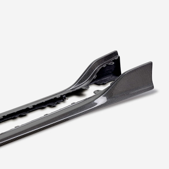 MB-Style Carbon Fiber Side Skirts For 2023-2024 Honda Civic Type R