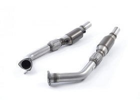 Milltek 2.5" Hi-Flow Sports Cats - B7 RS4