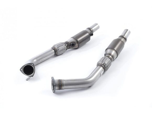 Milltek 2.5" Hi-Flow Sports Cats - B7 RS4