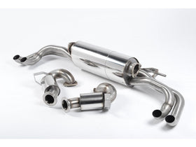 Milltek Cat Back Resonated - R8 V8 4.2 FSI quattro - Removes Secondary catalysts. Uses OEM tips