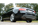 Milltek Cat Back Non Resonated Exhaust - 80mm Jet Quad Tips - S5 Coupé 4.2 V8 quattro-1
