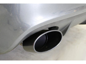 MILLTEK CAT-BACK AUDI RS6 2008 2010 CERAMIC-COATED BLACK SATIN DUAL-OVAL TRIMS - 0