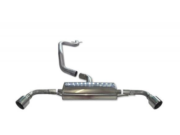 MILLTEK CAT-BACK AUDI TT MK2 2006 2011 DUAL GT100? REQUIRES VALANCE FROM THE 3.2