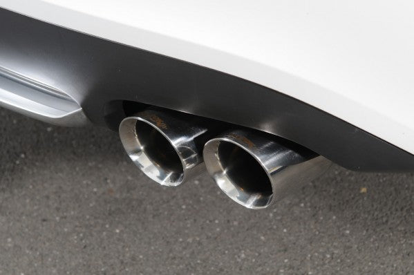 MILLTEK CAT-BACK AUDI A5 2009 2020 QUAD-OUTLET. REQUIRES LOWER SPOILER AND DETAI
