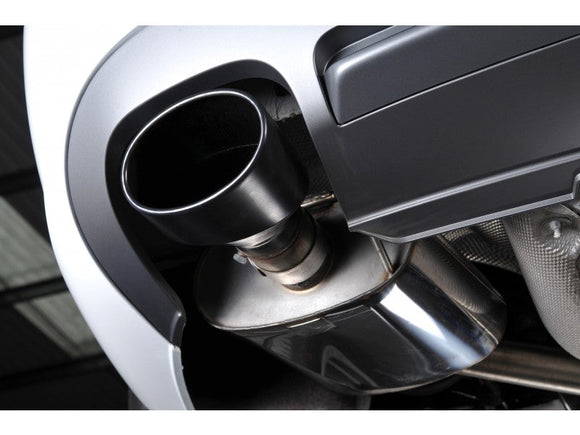 Milltek Cat Back Non Resonated Exhaust - Black Oval Tips - S5 Sportback 3.0T quattro