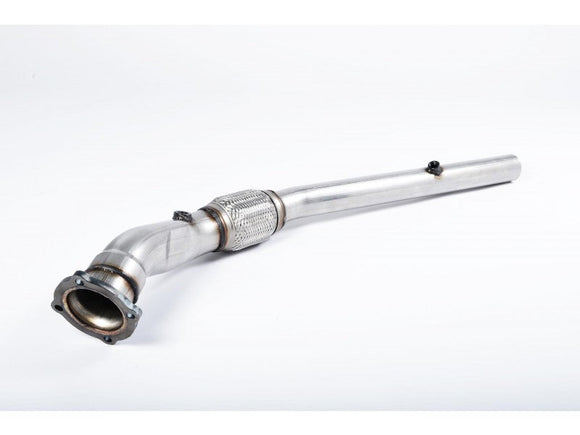 MILLTEK LARGE-BORE DOWNPIPE AND DE-CAT AUDI A3 1996 2004 MUST BE FITTED WITH THE