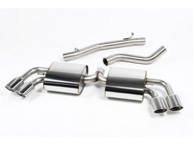 MILLTEK CAT-BACK AUDI TT MK2 2008 2014 NON-RESONATED (LOUDER) - 0