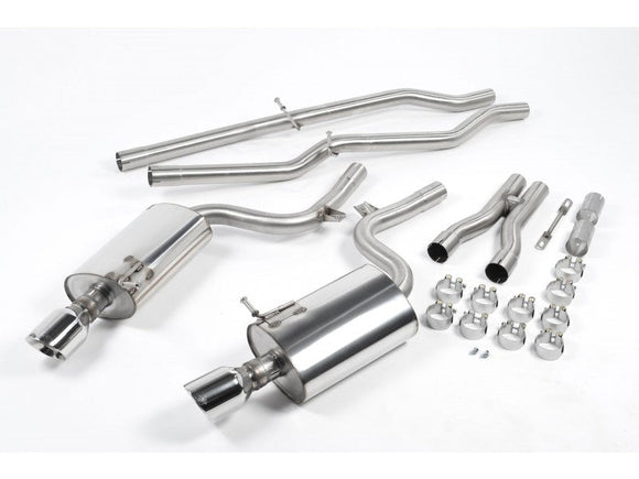 MILLTEK CAT-BACK AUDI S4 2003 2005 NON-RESONATED (LOUDER)