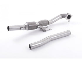 MILLTEK LARGE BORE DOWNPIPE AND HI-FLOW SPORTS CAT VOLKSWAGEN BEETLE 2011 2020 M