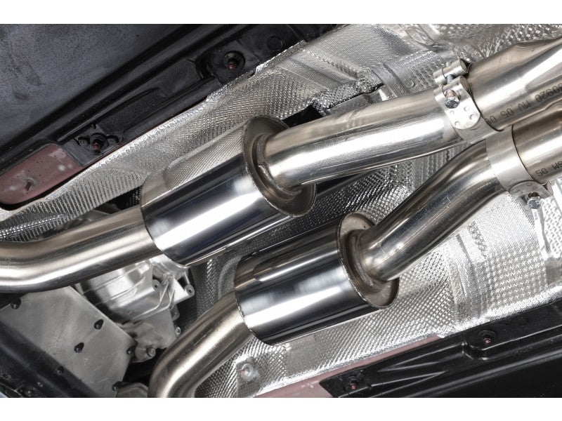 MILLTEK CAT-BACK AUDI RS4 2012 2020 NON-RESONATED (LOUDER). USES OE TAILPIPE TRI - 0