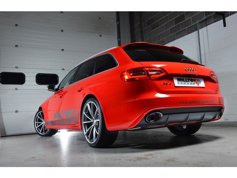 MILLTEK CAT-BACK AUDI RS4 2012 2020 US-SPEC. USES OE TAILPIPE TRIMS - 0