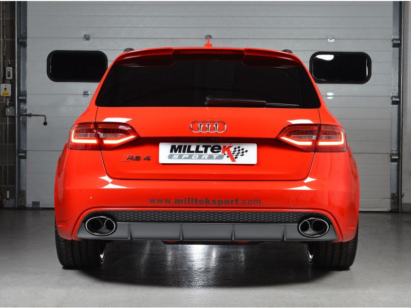 MILLTEK CAT-BACK AUDI RS4 2012 2020 US-SPEC. USES OE TAILPIPE TRIMS