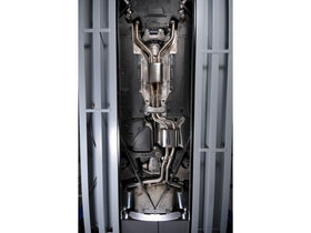 MILLTEK CAT-BACK AUDI S5 2009 2011 EC-APPROVED. DUAL POLISHED OVAL TIPS