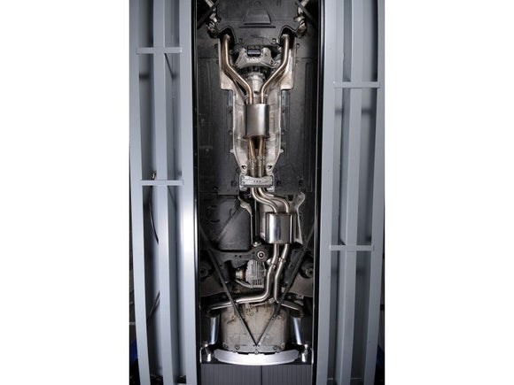 MILLTEK CAT-BACK AUDI S5 2009 2011 EC-APPROVED. DUAL POLISHED OVAL TIPS