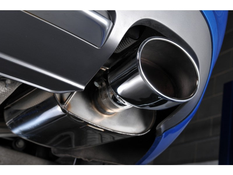 MILLTEK CAT-BACK AUDI S5 2009 2011 EC-APPROVED. DUAL POLISHED OVAL TIPS