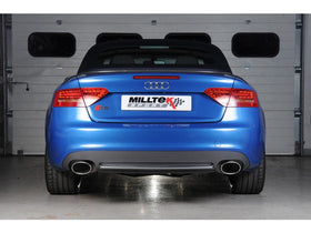 MILLTEK CAT-BACK AUDI S5 2009 2011 RACE VERSION (NOT RECOMMENDED FOR ROAD USE).
