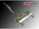 MILLTEK CAT-BACK AUDI TT 1998 2006 3-INCH RACE SYSTEM. RESONATED (QUIETER). LIGH-1