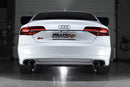 MILLTEK CAT-BACK AUDI S8 2013 2020 RESONATED (QUIETER). TITANIUM TIPS-3