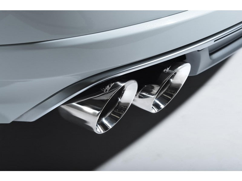 MILLTEK CAT-BACK AUDI S8 2013 2020 NON-RESONATED (LOUDER). POLISHED TIPS