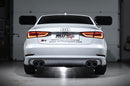 MILLTEK CAT-BACK AUDI S3 2013 2020 RESONATED (QUIETER). QUAD ROUND POLISHED TIPS-3