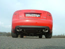Milltek Cat Back Resonated Exhaust With Dual GT100 Tips - Audi A4 2.0 TFSI B7 2WD-1