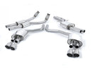 MILLTEK CAT-BACK AUDI S6 2012 2020 RESONATED (QUIETER) WITH TITANIUM TIPS - RECO-1