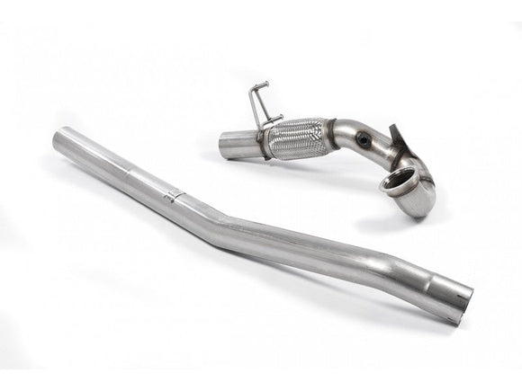 MILLTEK LARGE-BORE DOWNPIPE AND DE-CAT AUDI TT MK3 2015 2020 MUST BE FITTED WITH