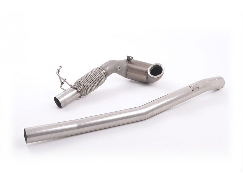 MILLTEK LARGE BORE DOWNPIPE AND HI-FLOW SPORTS CAT AUDI TT MK3 2015 2020 MUST BE