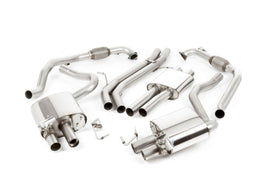 MILLTEK RESONATED CAT-BACK EXHAUST SYSTEM AUDI B9 S4/S5 SPORTBACK SPORT DIFF