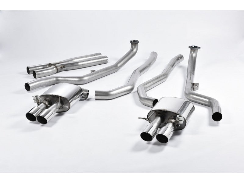 MILLTEK CAT-BACK BMW 5 SERIES 2011 2020 POLISHED TIPS (EC APPROVED)
