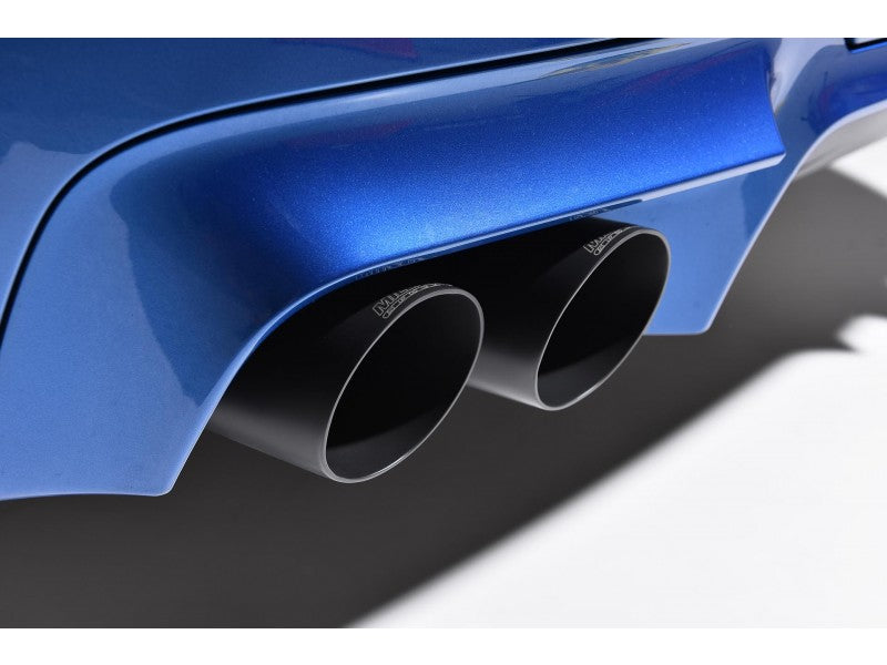 MILLTEK CAT-BACK BMW 5 SERIES 2011 2020 CERAKOTE BLACK TIPS (EC APPROVED)