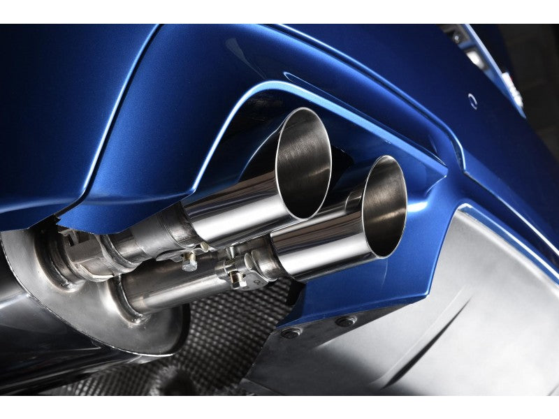 MILLTEK CAT-BACK BMW 5 SERIES 2011 2020 POLISHED TIPS (EC APPROVED)