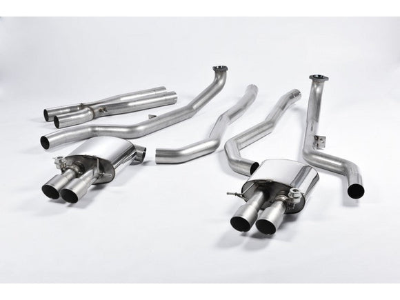 MILLTEK CAT-BACK BMW 5 SERIES 2011 2020 TITANIUM TIPS (EC APPROVED)