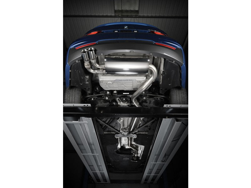 MILLTEK CAT-BACK BMW 4 SERIES 2014 2020 435I-STYLE DUAL-OUTLET. NON-RESONATED (L