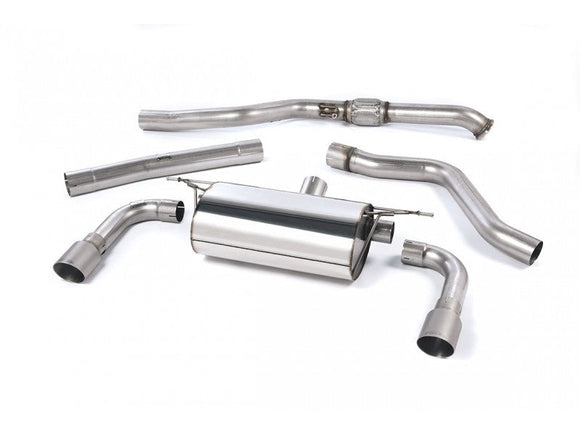 MILLTEK CAT-BACK BMW 2 SERIES 2014 2020 TITANIUM TIPS - EC APPROVAL COMING SOON