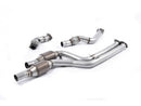 MILLTEK LARGE BORE DOWNPIPES AND HI-FLOW SPORTS CATS BMW 3 SERIES 2014 2020 FITS-1