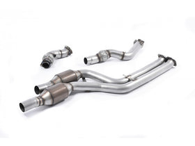 MILLTEK LARGE BORE DOWNPIPES AND HI-FLOW SPORTS CATS BMW 3 SERIES 2014 2020 FITS