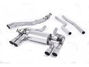 MILLTEK CAT-BACK BMW 2 SERIES 2016 2020 HOLLOWTEK TWIN VALVED SYSTEM WITH POLISH-1