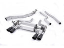 MILLTEK CAT-BACK BMW 2 SERIES 2016 2020 HOLLOWTEK TWIN VALVED SYSTEM WITH CERAKO-1