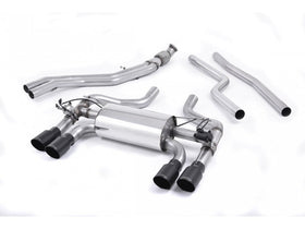 MILLTEK CAT-BACK BMW 2 SERIES 2016 2020 HOLLOWTEK TWIN VALVED SYSTEM WITH CERAKO