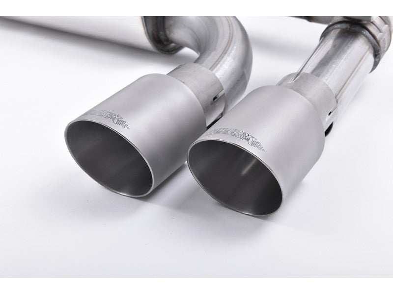 MILLTEK CAT-BACK BMW 2 SERIES 2016 2020 HOLLOWTEK TWIN VALVED SYSTEM WITH TITANI