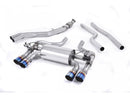 MILLTEK CAT-BACK BMW 2 SERIES 2016 2020 HOLLOWTEK TWIN VALVED SYSTEM WITH BURNT-1